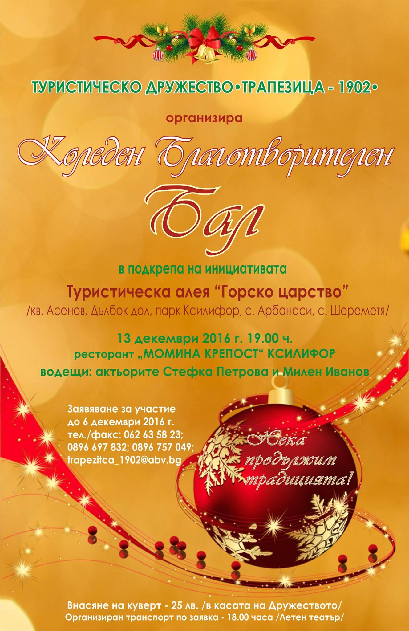 Коледен благотворителен бал