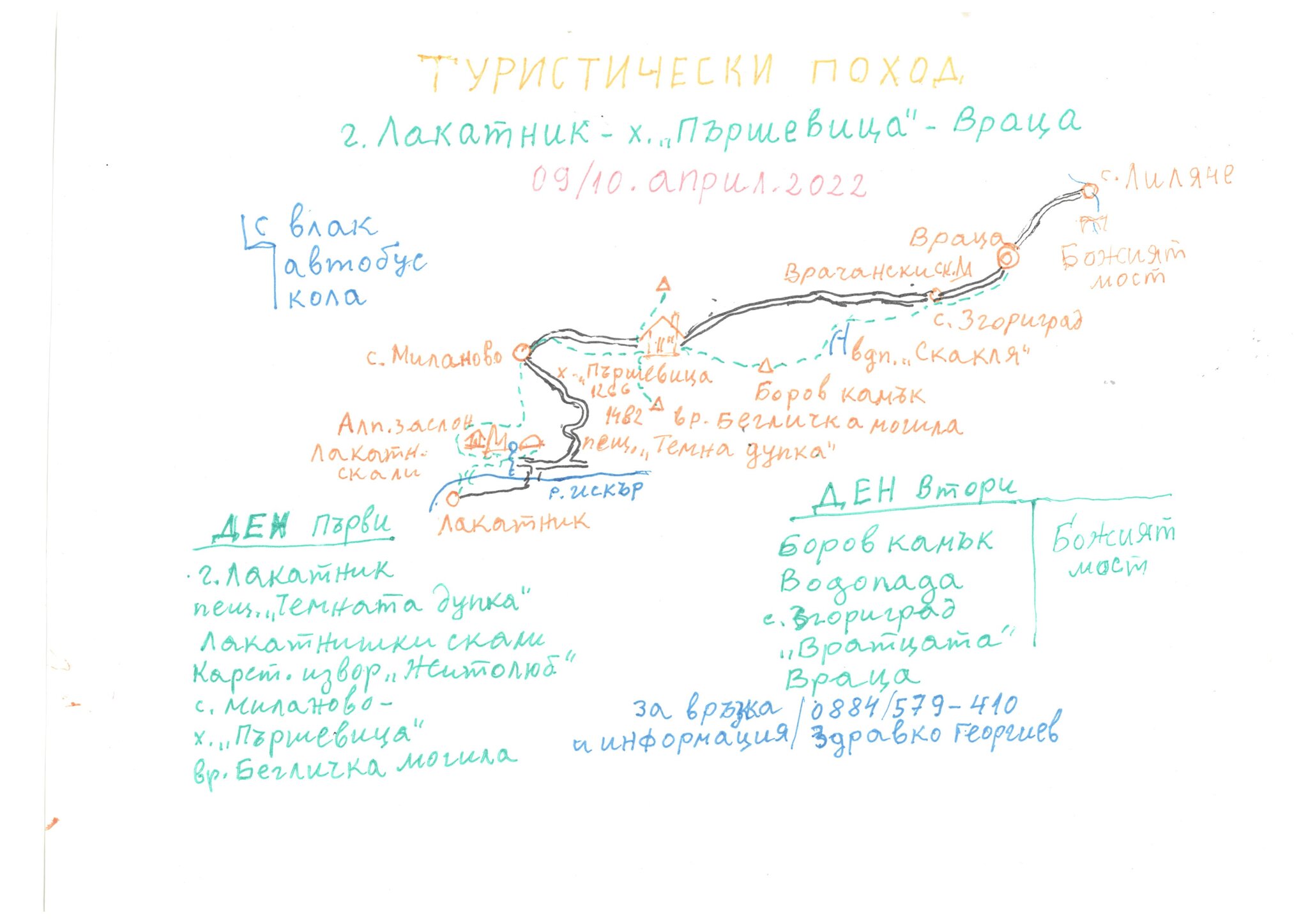 г. Лакатник - х. "Пършевица" - гр. Враца