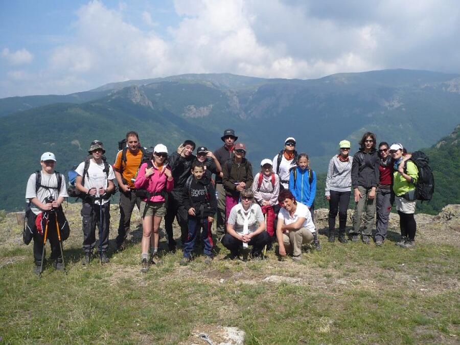 Летният клас на планинарското училище „Слънце в раницата“