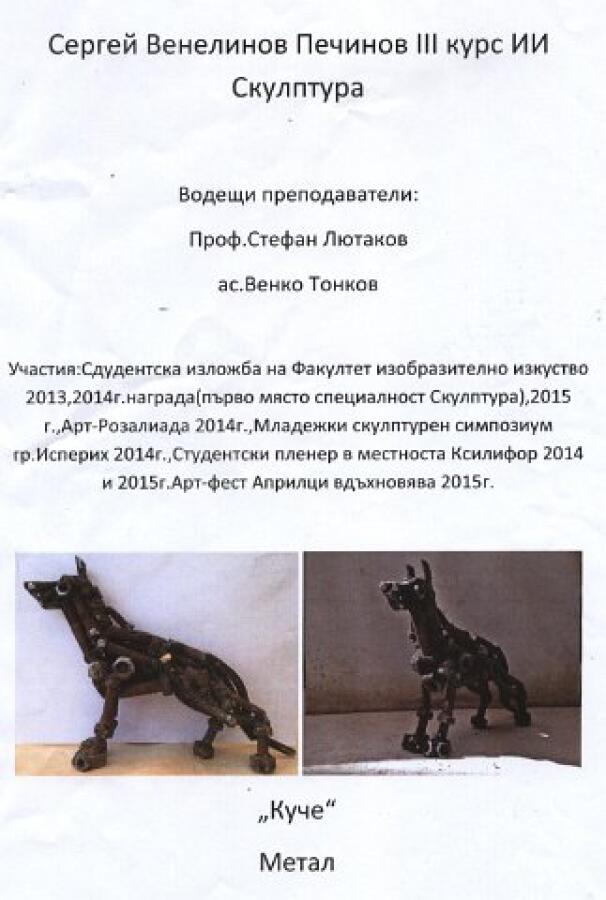Скулптори и фотографи дариха произведения за благотворителния търг