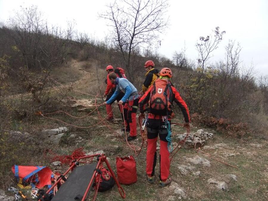 Включихме се успешно в учебна спасителна акция