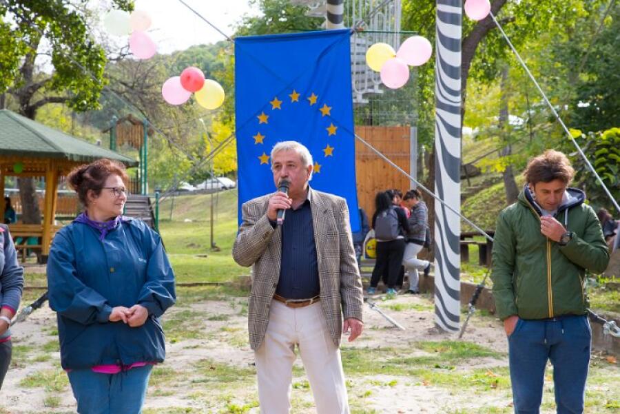 В парк Ксилифор откриха уникалния атракцион – въжена градина "Роуптопиа"