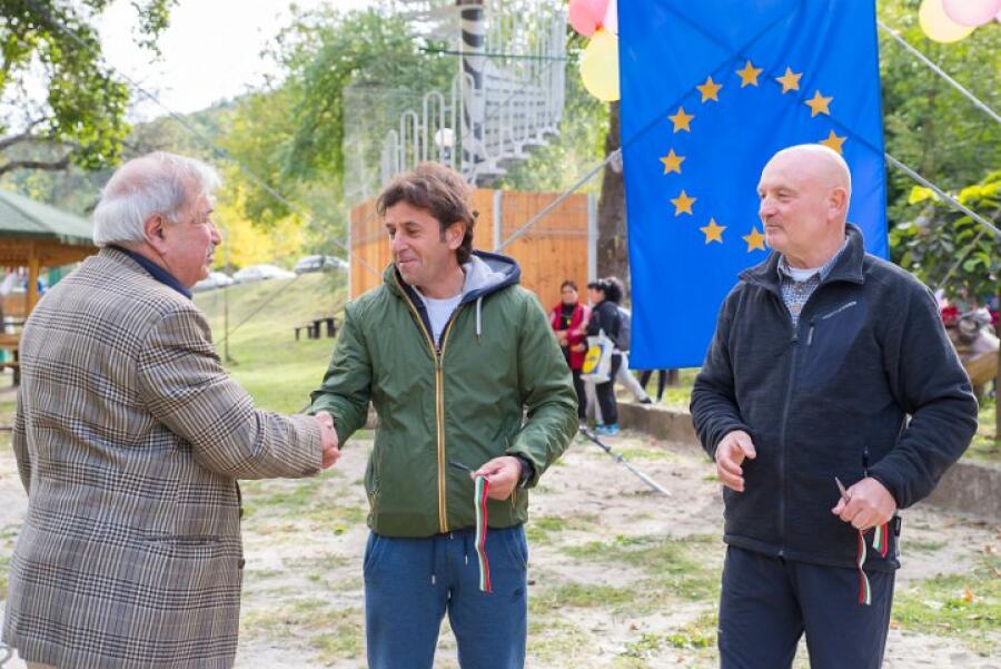 В парк Ксилифор откриха уникалния атракцион – въжена градина "Роуптопиа"