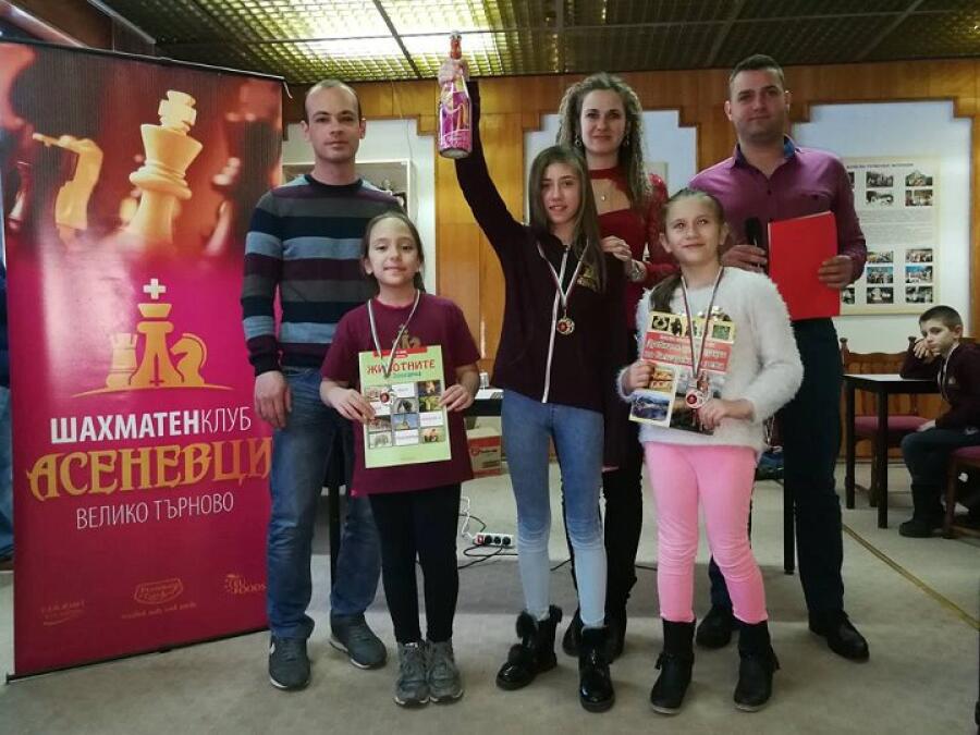 Първенства по класически шах за момичета и момчета 8 и 10 г.