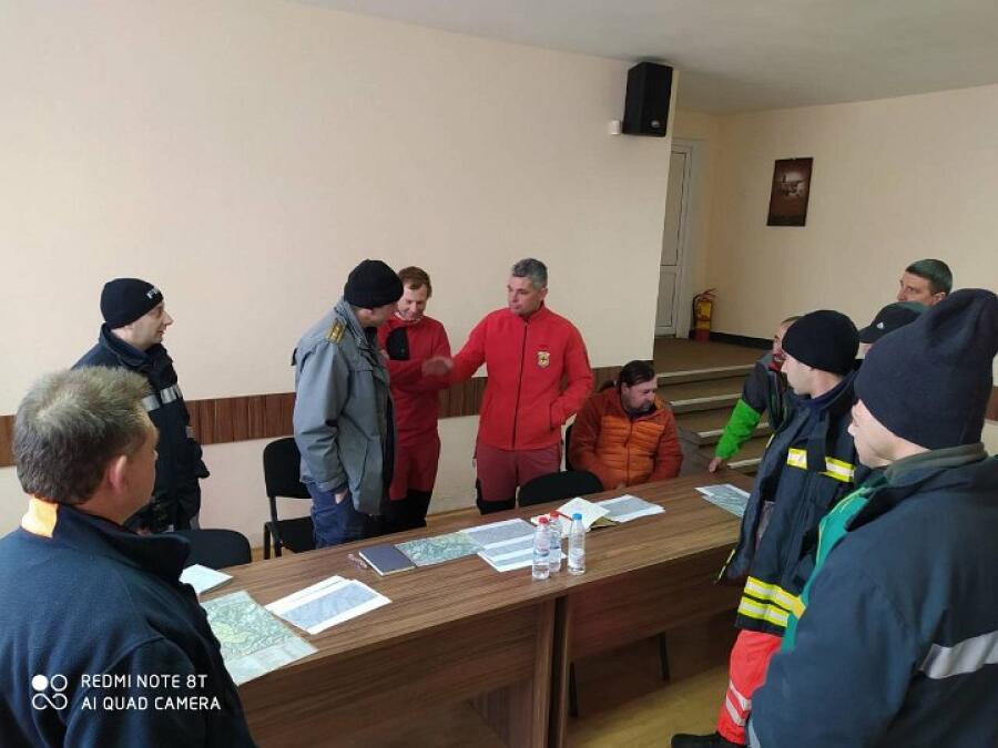Учебна спасителна акция в Еленския балкан