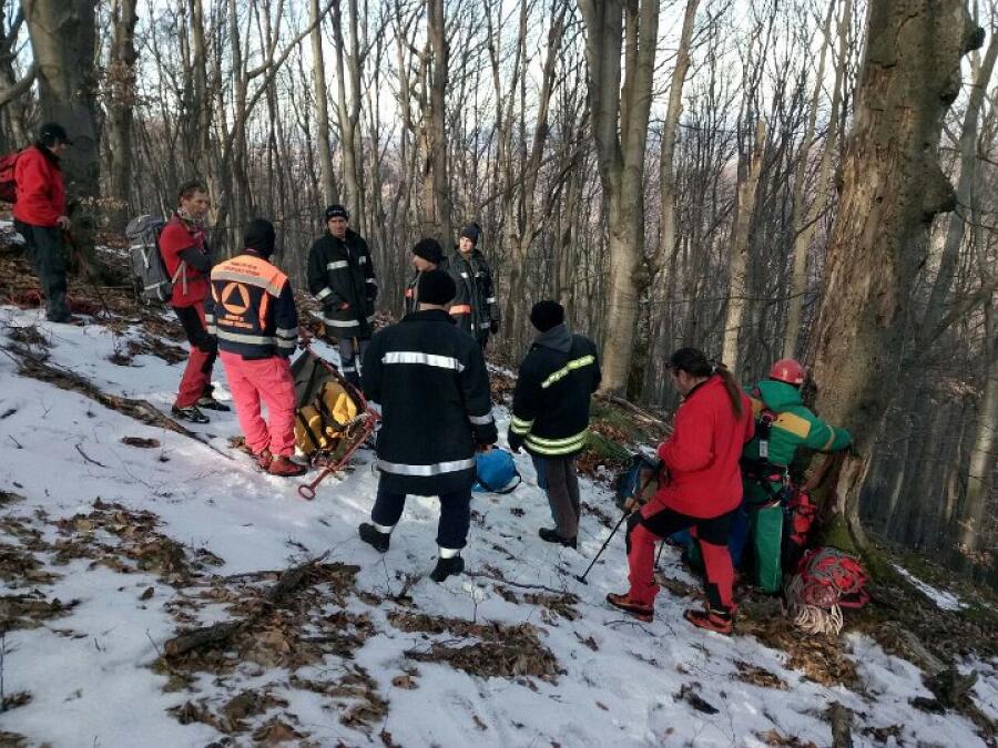 Учебна спасителна акция в Еленския балкан