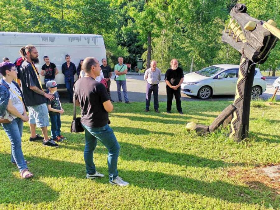 Закриване на скулптурния пленер и представяне на новите произведения