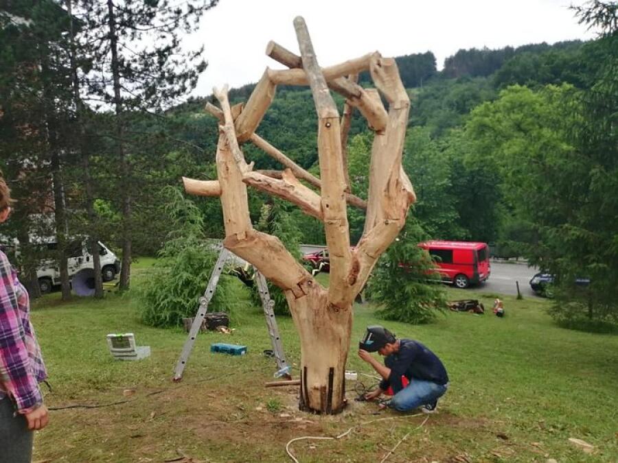 Закриване на скулптурния пленер и представяне на новите произведения