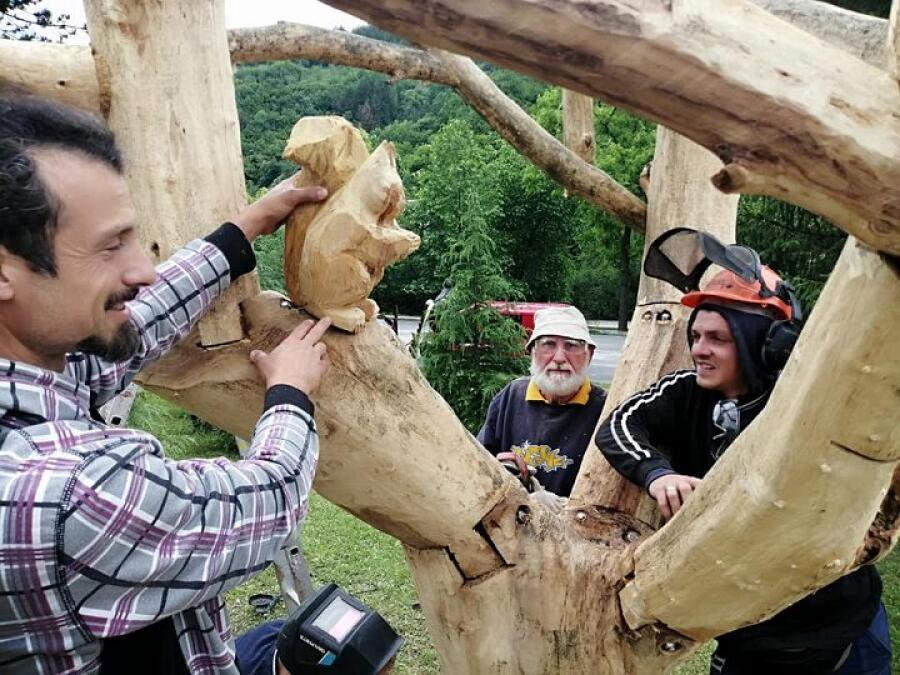 Закриване на скулптурния пленер и представяне на новите произведения