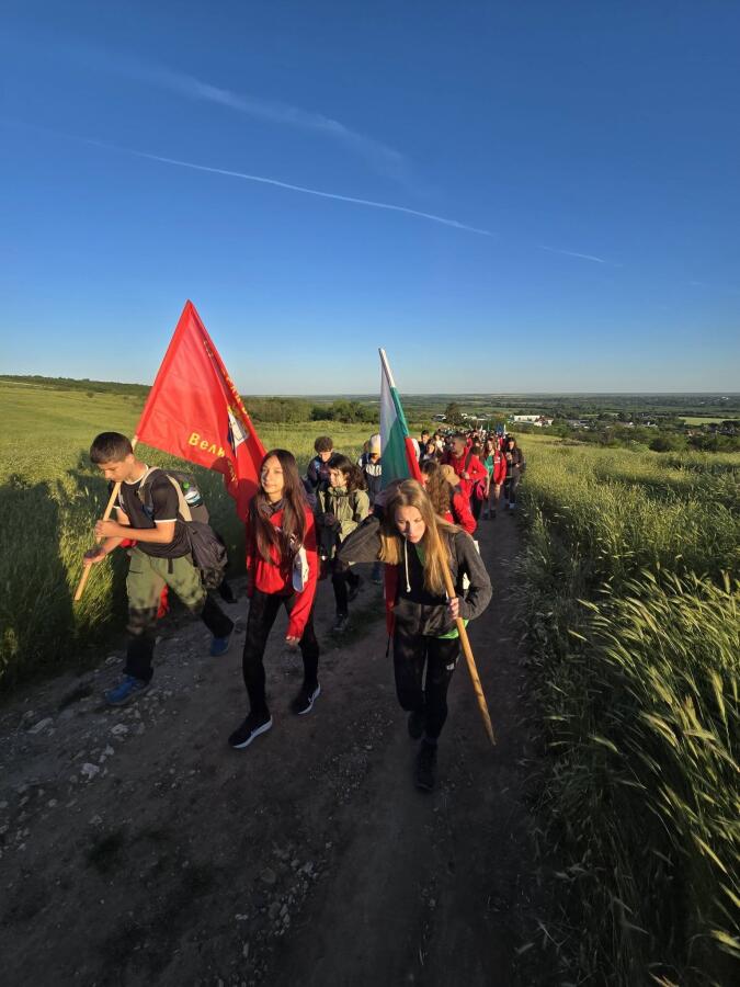 За седми пореден път младежите от ЮТК „Царевец“ при ТД „Трапезица-1902“ поеха по пътя на Ботевата чета